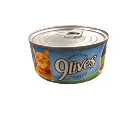 25318 - 9Lives Meaty Pate with Real Chicken - Pack of 4, 5.5 oz - (Case Of 24) - BOX: 24 Units