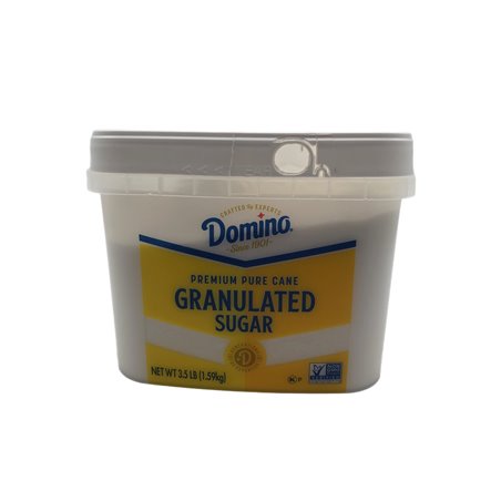 28255 - Domino Premium Cane Granulated Sugar - 3.50Lb. (Case of 6) - BOX: 6 Units