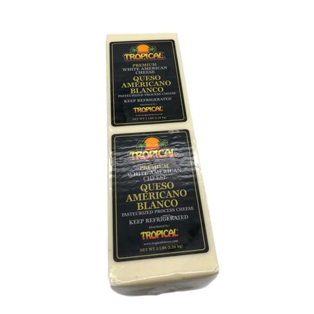 28275 - Tropical Queso Americano Blanco - 5 lb. - BOX: 2 Units