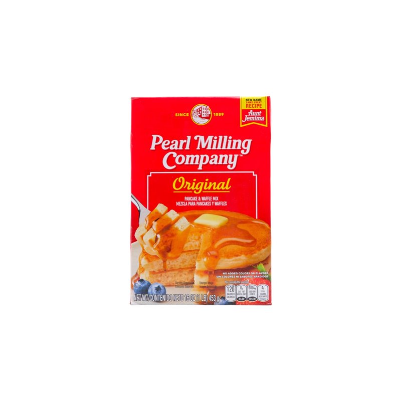25364 - Pearl Mill Pancake Mix, Original Complete - 1 lb. ( Case of 12 ) - BOX: 12 Units