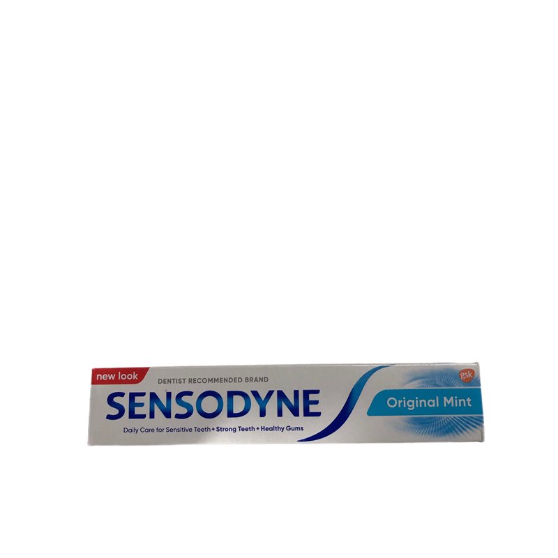 25411 - Sensodyne Toothpaste, Original Mint - 75ml - BOX: 12 Units