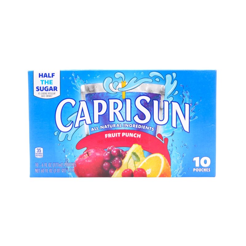 25489 - Capri Sun Organic Pack - 6 fl. oz. ( 40 Pack ) - BOX: 40