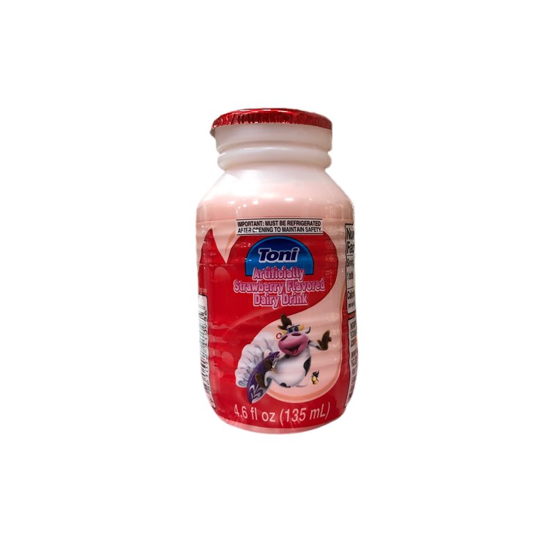 25531 - Toni Leche Strawberry Milk - 4.6 fl oz ( case 24) - BOX: 12 Units