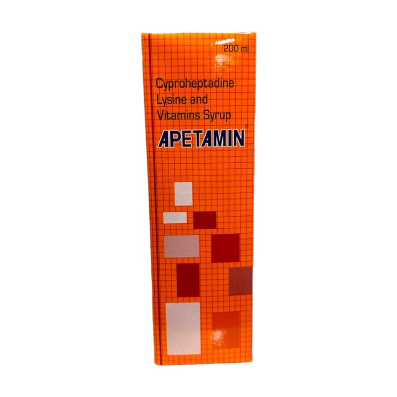 25607 - Apetamin Vitamins Syrup -200ml - BOX: 24