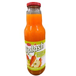 25648 - Pocas Splash Apple Carrot Juice ( Case of 8 ) -  25.4 oz - BOX: 8 Units