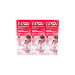 25677 - Tylenol Children's Pain & Fever, Cherry - 3/4 fl. oz. - BOX: 36 Units