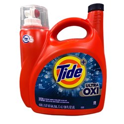 25747 - Tide Liquid Detergent,HE, Ultra Oxi  - 138 fl. oz. (Case of 4) - BOX: 4  Units