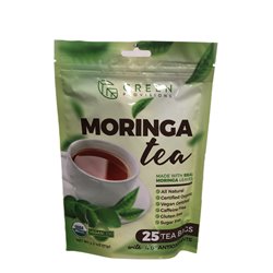 25769 - Moringa tea bag Organic Leaves 25/2.5oz - BOX: 