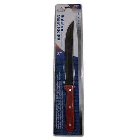 25836 - Wee"s Butcher 
Meat Knife 8" 
wooden Handle - BOX: 24 Units