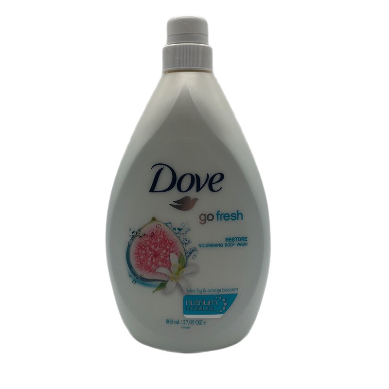 25989 - Dove Body Wash, Restore With Pump - 800ml - BOX: 12 Units