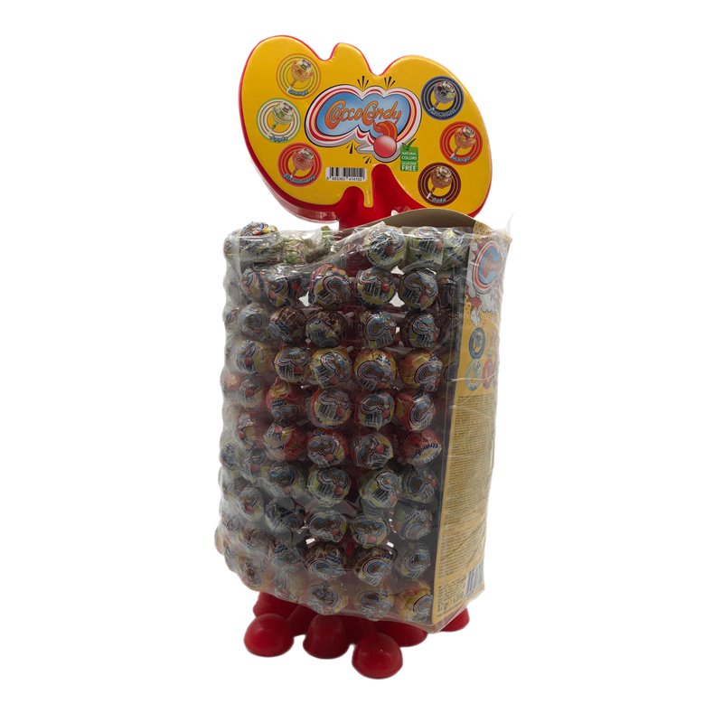 26559 - Cocco Candy Mixed Fruits Lollipop -12g , 200 Pieces - BOX: 200