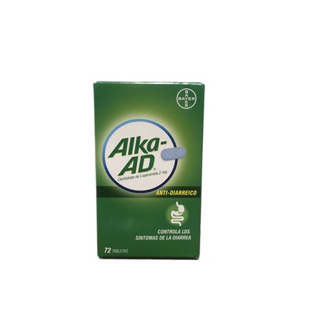 26562 - Alka - AD Anti-Diarrheal 72 tables - BOX: 