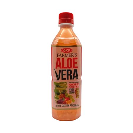 26627 - OKF Aloe Vera Drink, Fruit Punch - 500ml (Case of 12) - BOX: 12