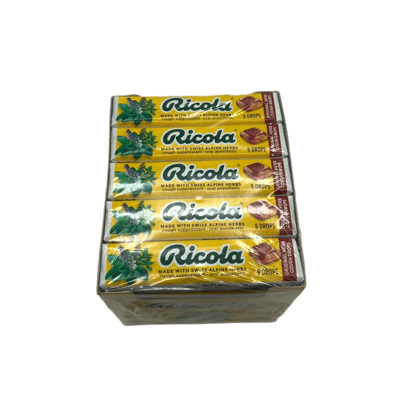 26132 - Ricola Original Herb Drops - 20/10 Pcs - BOX: 12 Pkg
