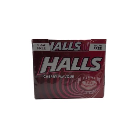 27927 - Halls Cherry Sugar Free USA - 20ct - BOX: 24 Pkg