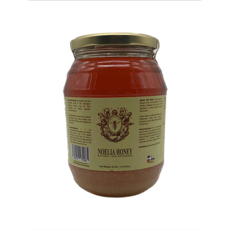 27264 - Noelia Artesanal  Pure Honey - 43 fl. oz. - BOX: 6Units