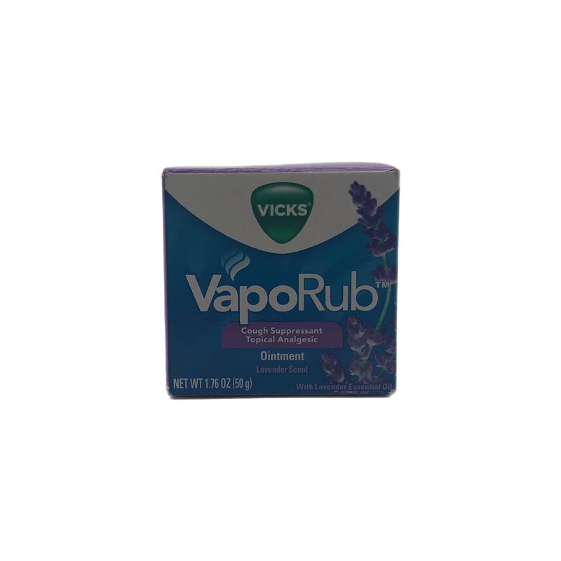 26796 - Vicks VapoRub Ointment Lavander - 1.76 oz. ( 50g ) - BOX: 12 / 36 Units