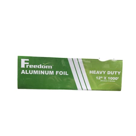 27105 - Freedom Aluminun Foil, 12 x 1000 sq. ft. - BOX: 