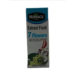 27106 - Herbacil Extracto Fluido 7 Flowers, 1.7 fl. oz - 12 Units - BOX: 12