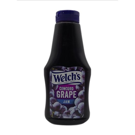 27169 - Welch's Squeezable Grape Jelly - 20 oz. (Pack of 12) - BOX: 12