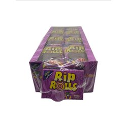 27215 - Rip Rolls Grape  - 24/1.4 oz. - BOX: 12 Pkg