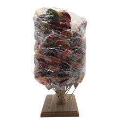 27387 - Lollipops Candy, -20g (120 Pieces) - BOX: 4 Stand