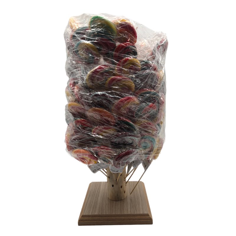 27387 - Lollipops Candy, -20g (120 Pieces) - BOX: 4 Stand