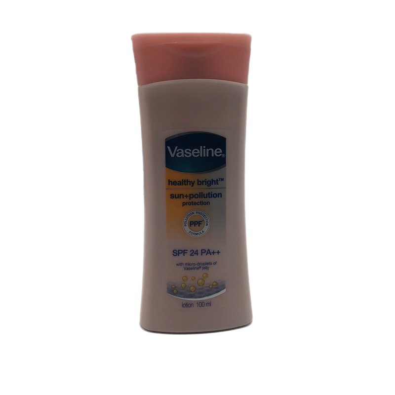 27462 - Vaseline Healthy Bright Sun+Pollution Protection (SPF 24 PA++) Lotion, 100ml - BOX: 36 Units