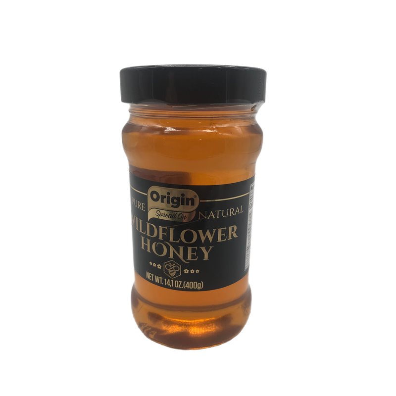 27478 - Origin Wildflower Honey 14.1 oz - BOX: 12/Case