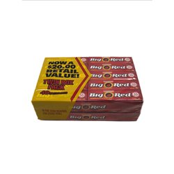 27575 - Wrigley's Big Red Gum 50cents - 40 Pack - BOX: 20 Pkg