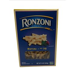 27688 - Ronzoni Rotini - 1 lb. (Case of 12) - BOX: 12 Units