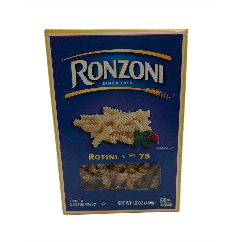 27688 - Ronzoni Rotini - 1 lb. (Case of 12) - BOX: 12 Units