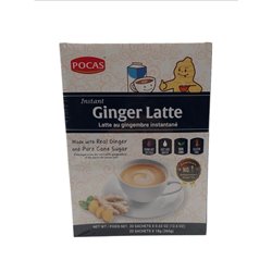 27701 - Pocas Ginger Latte, Ginger/ Can Sugar Flavor - 20 Bags - BOX: 