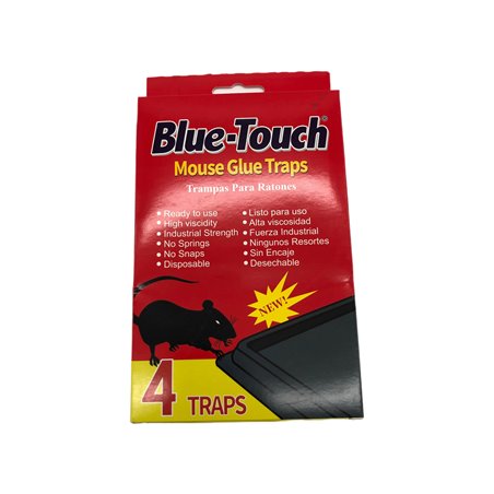 27883 - Red-Touch Mouse Glue Traps - 4 Pack (Box) 32214 - BOX: 48 Units