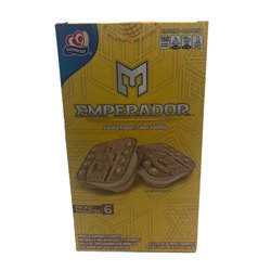 27732 - Gamesa Emperador Sandwich Cookies/Vanilla Flavor - 6/2.3 oz. - BOX: 12 Units