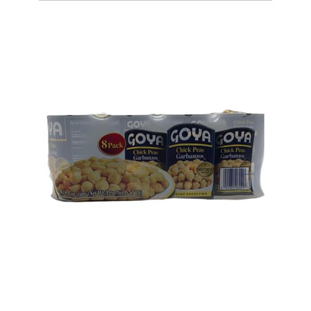 27743 - Goya Chick Peas - 15.5 oz. (Pack of 8) - BOX: 8 Units