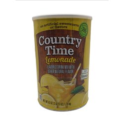 27751 - Country Time Powder Lemonade, Natural Flavor - 6/26 Qt. - BOX: 6