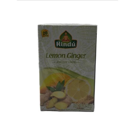 27774 - Hindu Lemon Ginger Tea - 20ct - BOX: 12 Unit