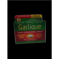 27795 - Garlique Cholesterol Formula -  60 caplets - BOX: 24