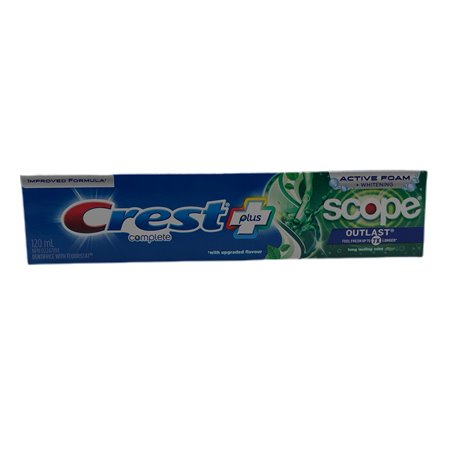 27812 - Crest Toothpaste Mint Plus Scope 120ml - BOX: 24