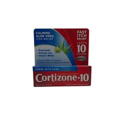 27922 - Cortizone - 10 Maximum Strength Anti-Itch Creme - 0.25  oz - BOX: 