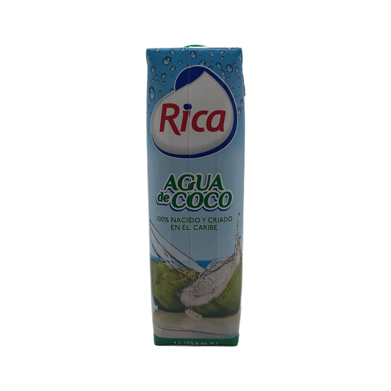 28007 - Rica Coconut Water Twist Cap - 1 Lt. (Pack of 12) - BOX: 12 Units