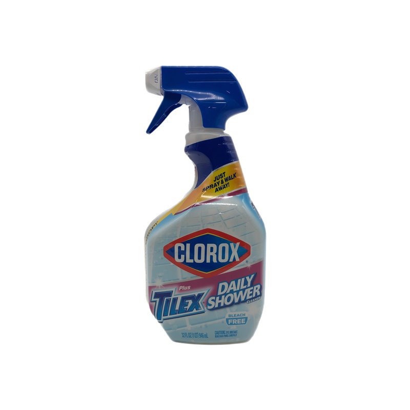 28160 - Clorox W/ Tilex Spray Daily Shower Cleaner (Bleach Free) - ( 01299 ) - 946ml (Case of 9) - BOX: 9 Units