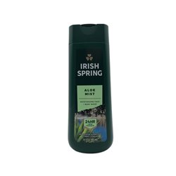 28171 - Irish Spring Body Wash, Aloe Mist - 4/20 fl. oz. US06960A - BOX: 4 Units