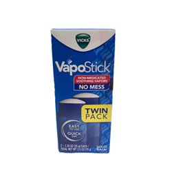 28237 - VapoStick Solid Balm (Twin Pack)- 1.25 oz. - BOX: 