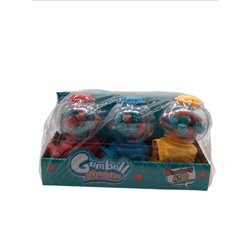 28555 - Ginger Snap. Gumball Machine Strawberry and Blueberry Flavor - 12 Count - BOX: 12
