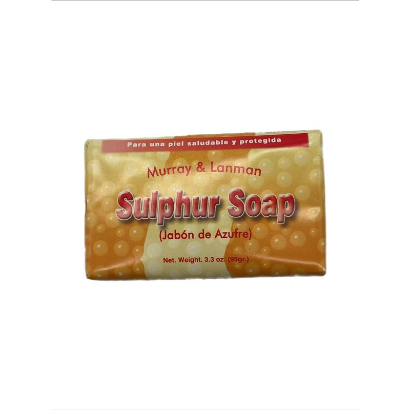 28560 - Murray & Lanman Sulfur Soap ( Jabón de Azufre ) - 3.3 oz. - BOX: 