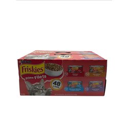 28566 - Friskies Prime Fillets Variety Pack, 5.5 oz. - (48 Cans) - BOX: 