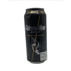 28575 - Adrenaline Rush Bebida Energizante 12/16 oz  473 ml - BOX: 