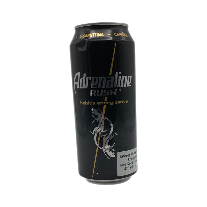 28575 - Adrenaline Rush Bebida Energizante 12/16 oz  473 ml - BOX: 